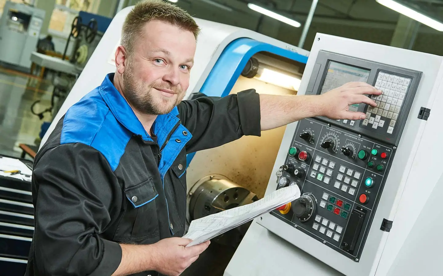 CNC állás human skill